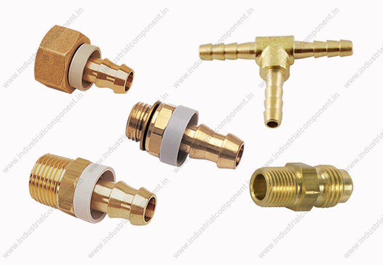 Brass Hose Barb Fittings  Industrial Brass Components